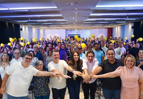 Marquinho Maia reúne mais de mil pessoas em evento com Júlio César Filho e Georgiano Neto