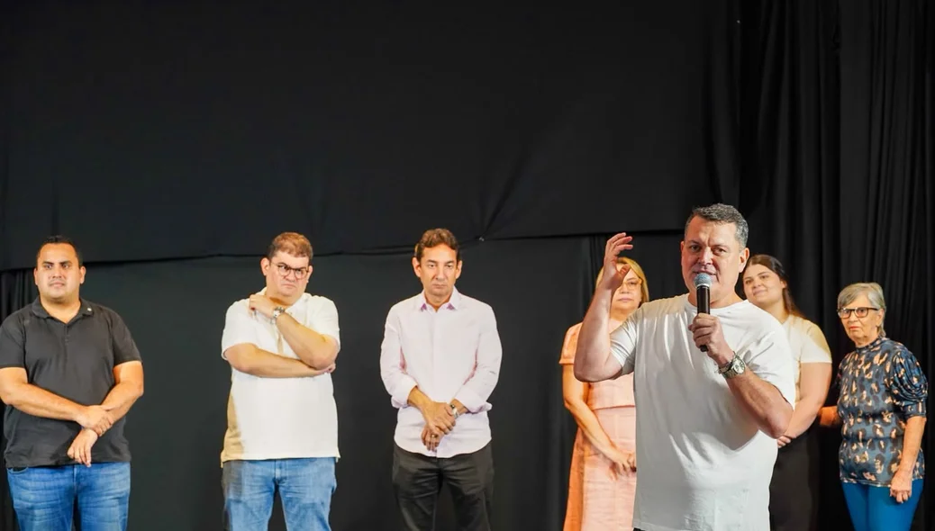 Marquinho Maia reúne mais de mil pessoas em reunião com os pré-candidatos Júlio César Filho e Georgiano Neto