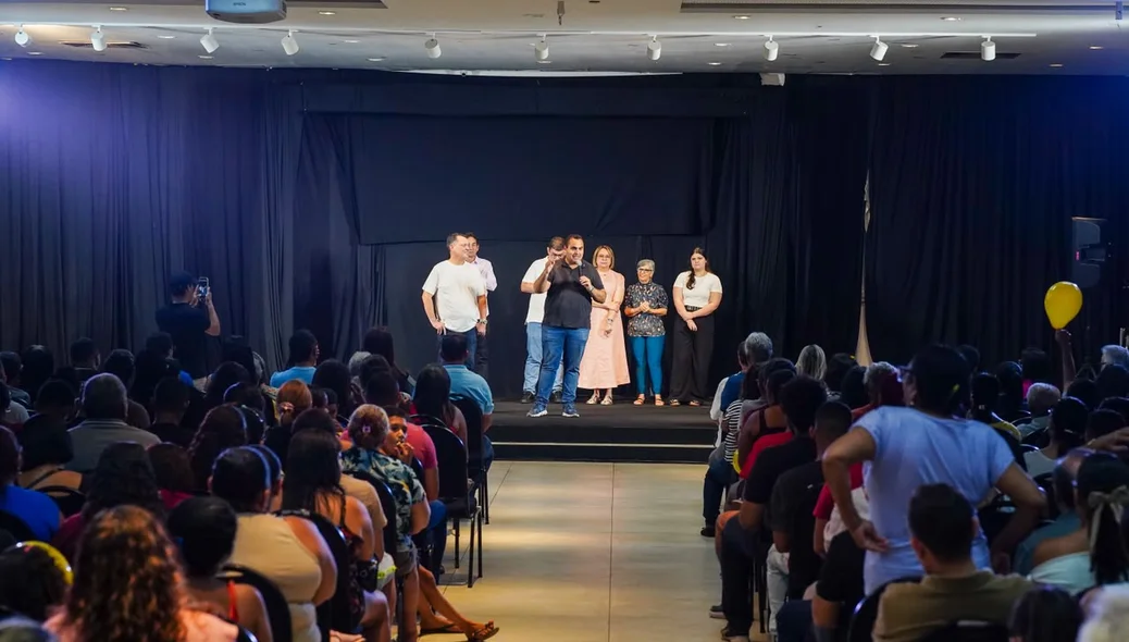 Marquinho Maia reúne mais de mil pessoas em reunião com os pré-candidatos Júlio César Filho e Georgiano Neto