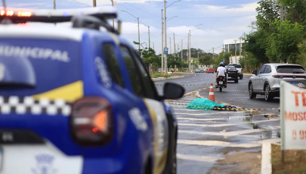 Morte de motociclista na alça da Ponte Anselmo Dias