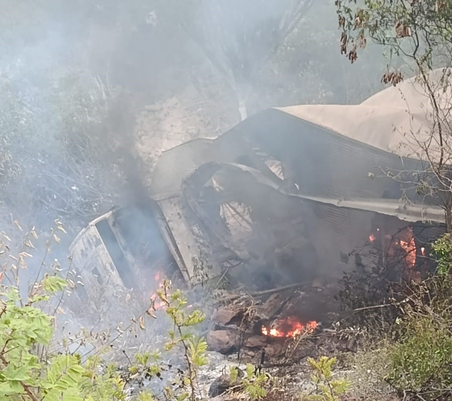 Motorista pula de caminhão após suspeita de pane nos freios na PI 142