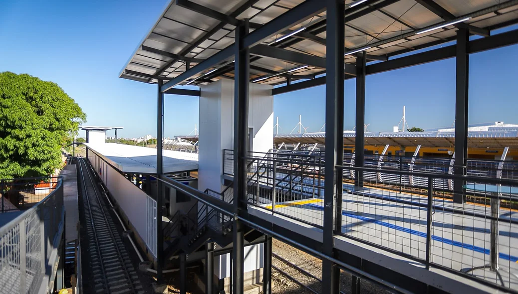 Nova estrutura da Estação Boa Esperança