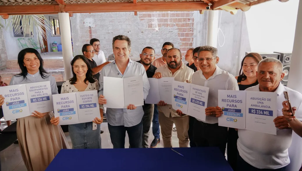 O prefeito conseguiu recursos de 1,4 milhão de reais para o município
