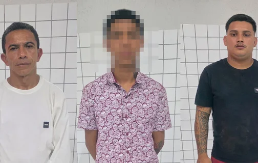 Operação da PM termina com duas prisões e um adolescente apreendido por tráfico em Parnaíba