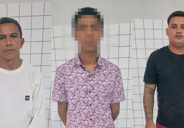 Operação da PM termina com duas prisões e um adolescente apreendido por tráfico em Parnaíba
