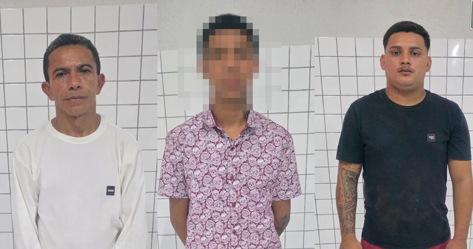 Operação da PM termina com duas prisões e um adolescente apreendido por tráfico em Parnaíba