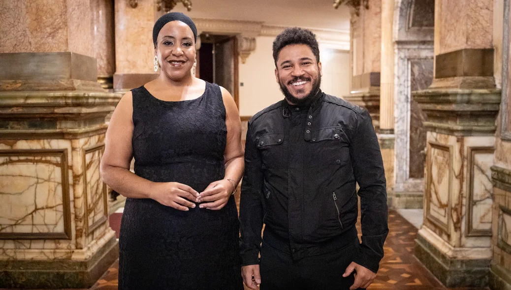 Os cantores líricos, Jessé Bueno e Cíntia Fortunato