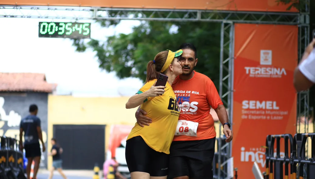 Participantes da corrida