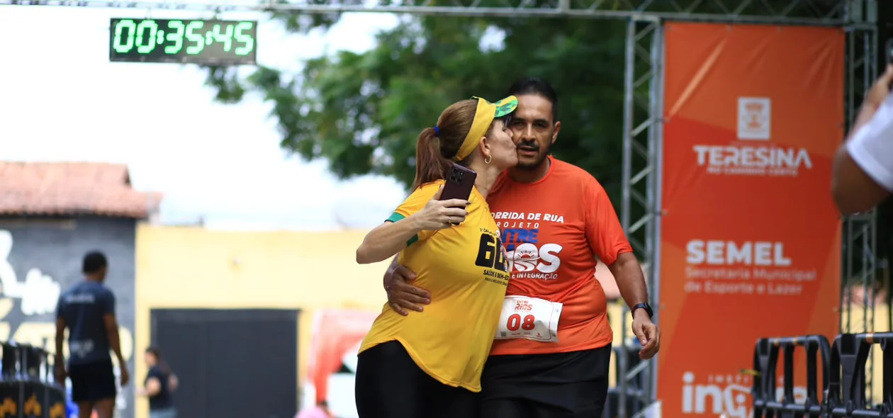 Participantes da corrida