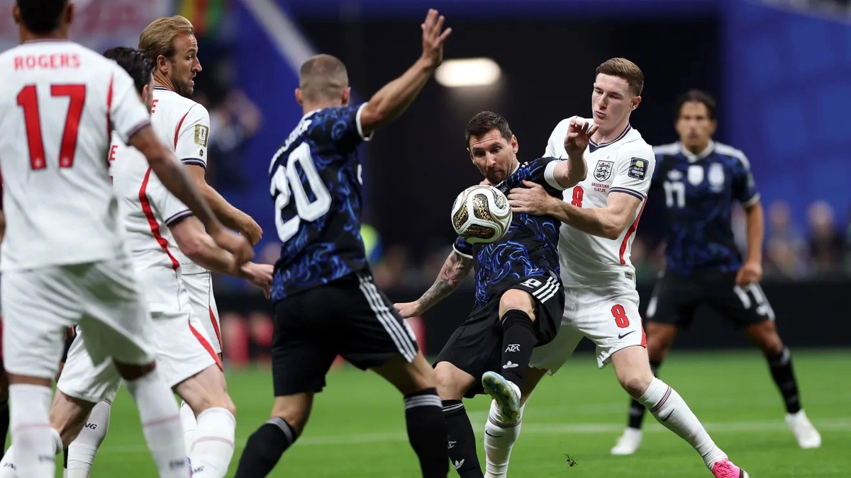 Partida entre Inglaterra e Argentina