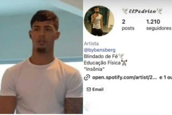 Pedro Henrique Sales, estudante de Educação Física, é investigado por importunação sexual.
