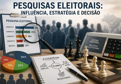 Pesquisas eleitorais: influência, estratégia e decisão
