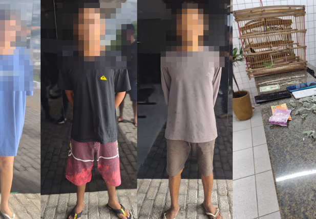 PM apreende drogas, celulares e dinheiro em residência de Ilha Grande do Piauí.