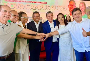 Deputado federal Dr. Francisco festeja inauguração do IFPI de Altos