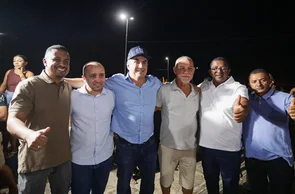 Prefeito Alberto Silvestre com Ciro Nogueira