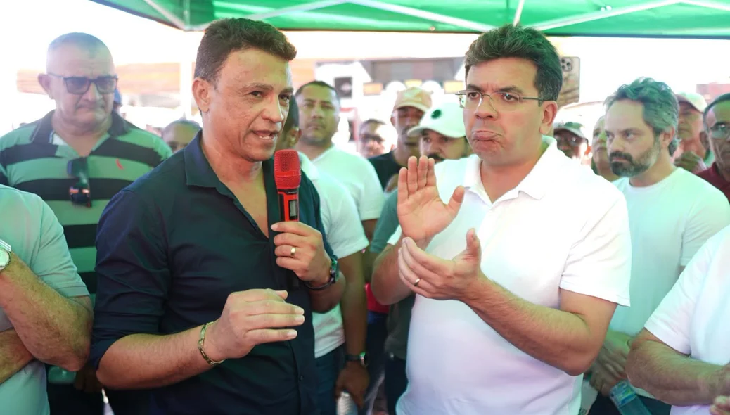 Prefeito Josué Alves recebe Rafael Fonteles e destaca fortalecimento de ações para Morro Cabeça no Tempo