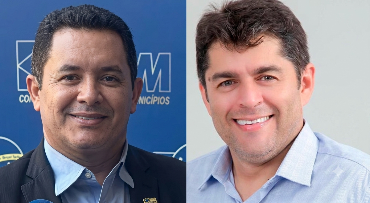 Prefeito Renaldinho e ex-prefeito Samuel Alencar