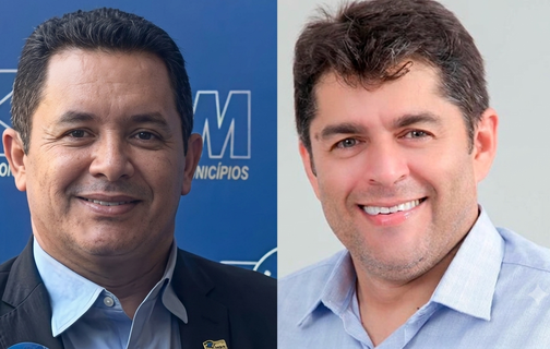 Prefeito Renaldinho e ex-prefeito Samuel Alencar