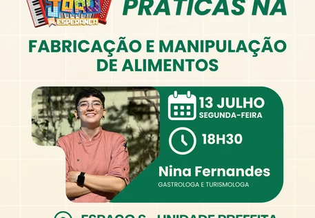 Prefeitura de Esperantina capacita vendedores da praça de alimentação e ambulantes para o São João da Esperança 2026