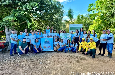 Prefeitura de Hugo Napoleão promove ação de educação ambiental com adolescentes