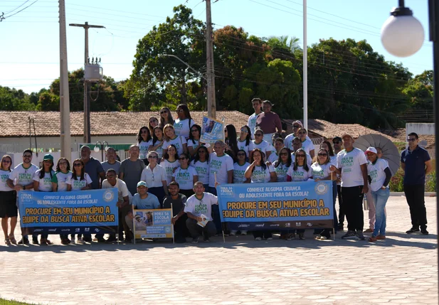 Prefeitura de Redenção do Gurguéia realiza Dia D da Busca Ativa Escolar