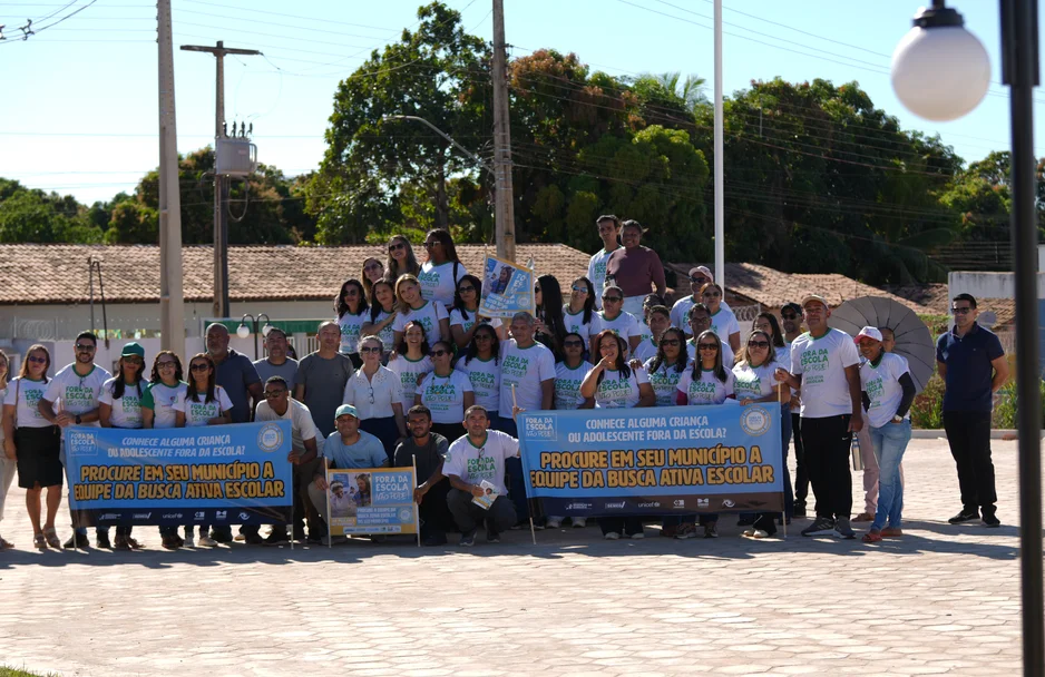 Prefeitura de Redenção do Gurguéia realiza Dia D da Busca Ativa Escolar