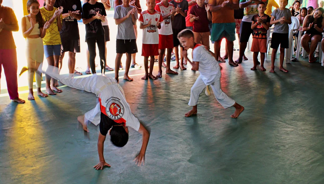 Prefeitura de Santo Antônio de Lisboa realiza aula inaugural do projeto de capoeira e reforça incentivo ao esporte e à cultura
