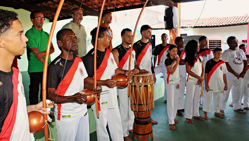 Prefeitura de Santo Antônio de Lisboa realiza aula inaugural do projeto de capoeira e reforça incentivo ao esporte e à cultura
