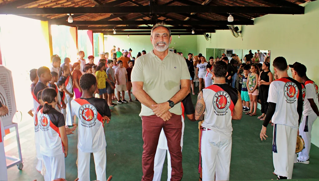 Prefeitura de Santo Antônio de Lisboa realiza aula inaugural do projeto de capoeira e reforça incentivo ao esporte e à cultura