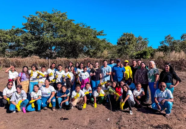 Prefeitura de São Gonçalo do Piauí promove plantio de mudas e reforça compromisso com a preservação ambiental