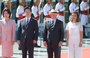 Presidente da Coreia do Sul, Lee Jae-myung e Presidente Lula juntamente com as primeiras-damas de cada país
