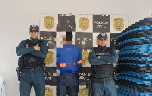 Prisão de funcionário acusado de furtar celular em fazendas na cidade de Baixa Grande do Ribeiro