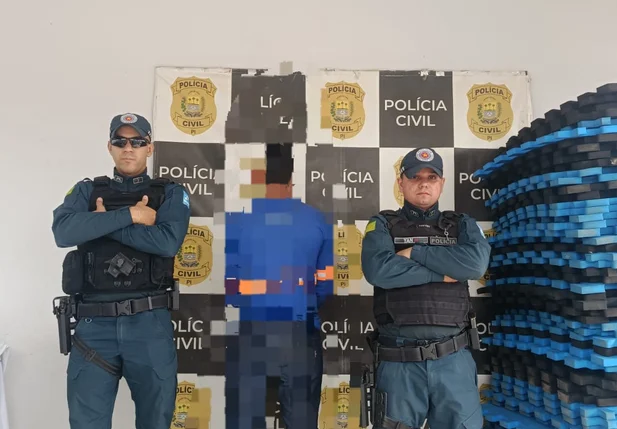Prisão de funcionário acusado de furtar celular em fazendas na cidade de Baixa Grande do Ribeiro