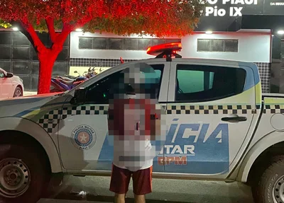 Prisão de homem acusado de invadir casa da vizinha em Pio IX