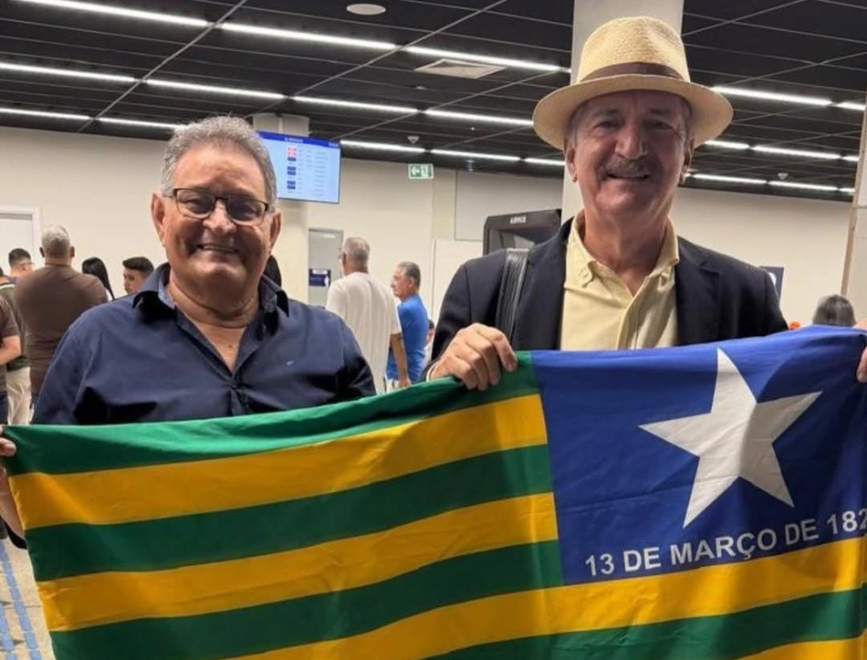 Professor Francisco Jurity e Aldo Rebelo