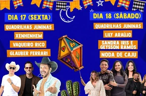 Programação do XXIV Festival de Folguedos de União