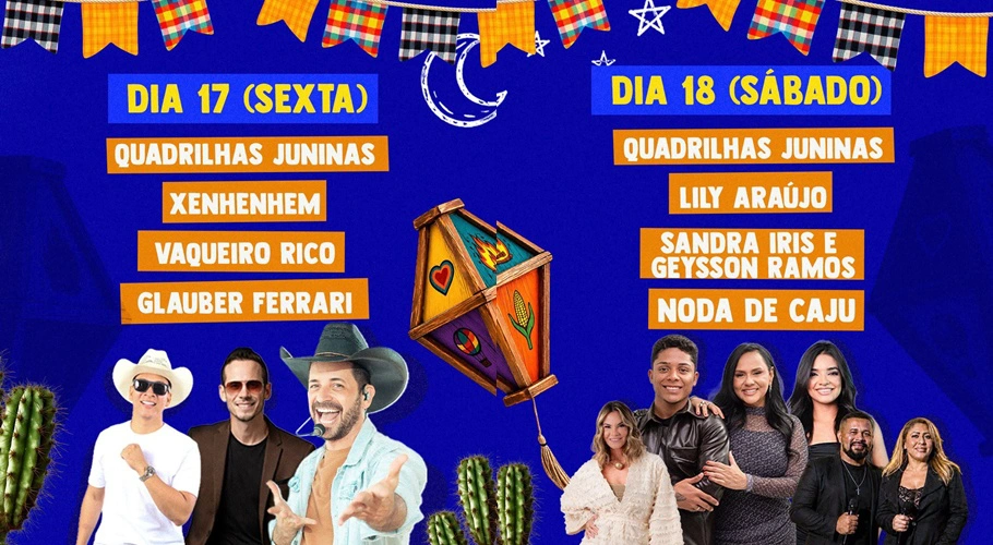 Programação do XXIV Festival de Folguedos de União