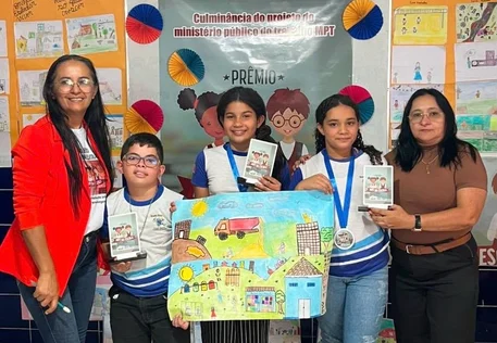 Prefeitura de Caridade do Piauí realiza encerramento do projeto "MPT na Escola"