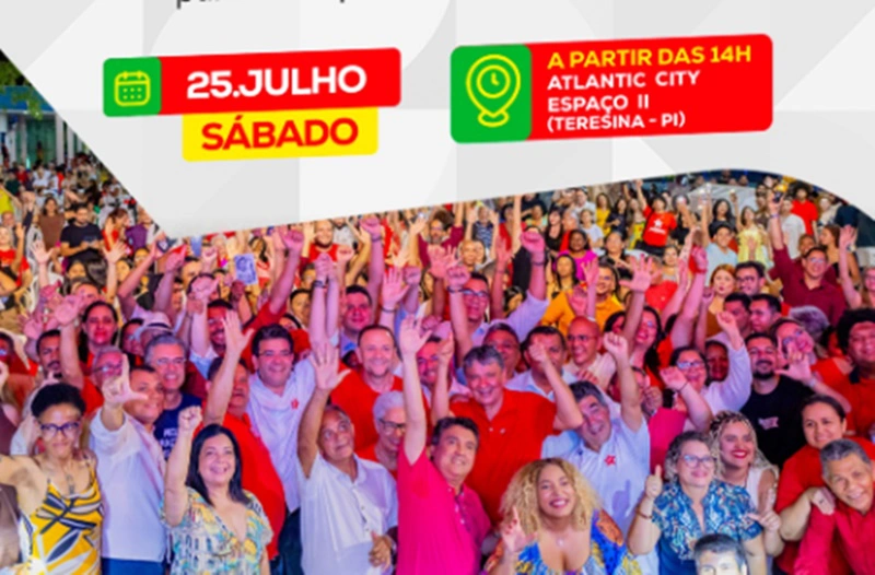 PT e partidos aliados realizam convenção dia 25 de julho