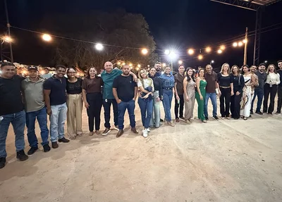 Público prestigiou o show em Baixa Grande do Ribeiro
