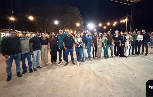 Público prestigiou o show em Baixa Grande do Ribeiro