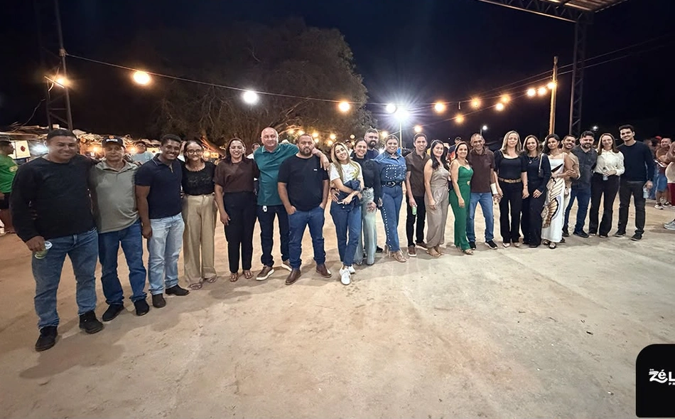 Público prestigiou o show em Baixa Grande do Ribeiro