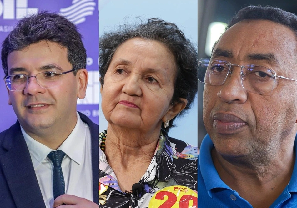 Rafael Fonteles, Lourdes Melo e Joel Rodrigues