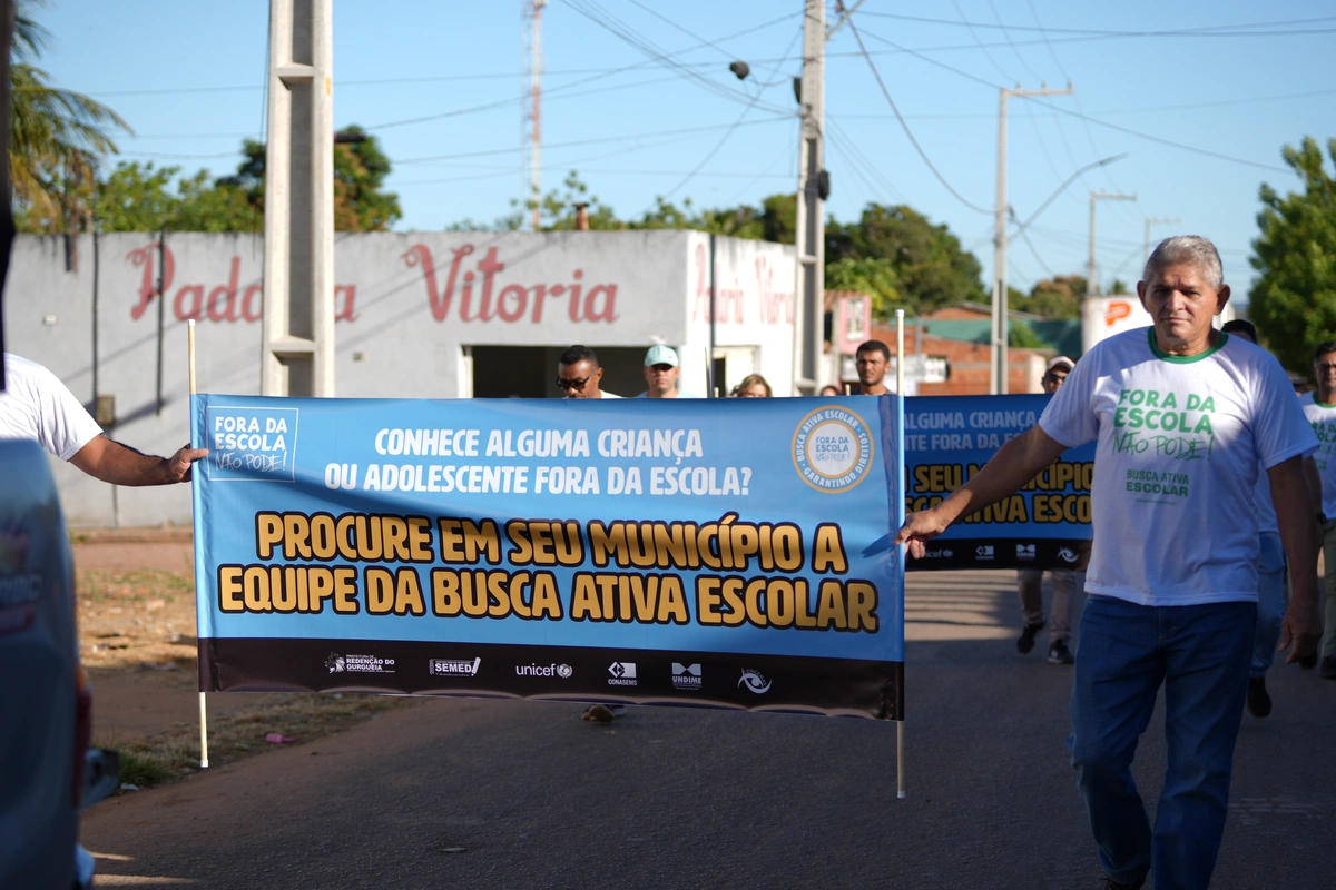Redenção do Gurguéia realiza Dia D da Busca Ativa Escolar