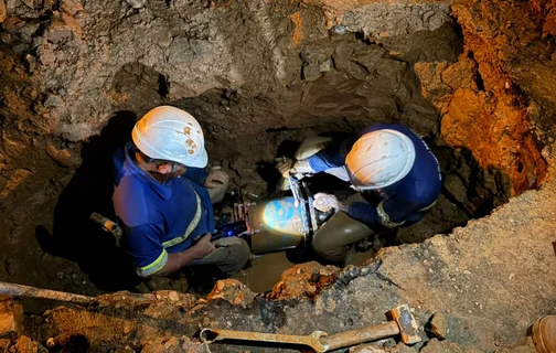 Reparo em adutora da Águas do Piauí em Picos