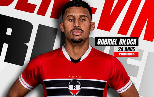 River-PI anuncia a contratação do zagueiro Gabriel Biloca