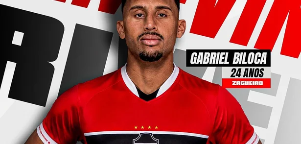 River-PI anuncia a contratação do zagueiro Gabriel Biloca