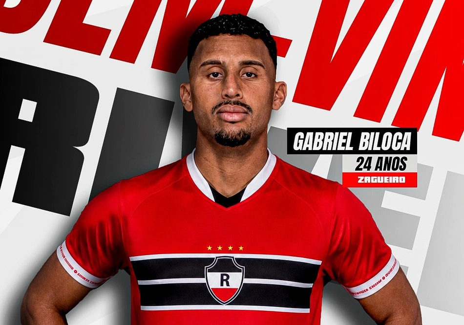 River-PI anuncia a contratação do zagueiro Gabriel Biloca