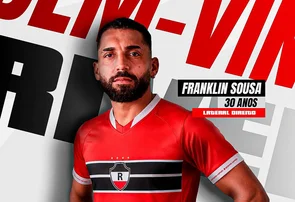 River-PI anuncia lateral-direito Franklin para a disputa da Série B do Piauiense de 2026