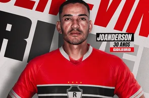 River-PI anuncia retorno do goleiro Joanderson para a disputa da Série B do Piauiense